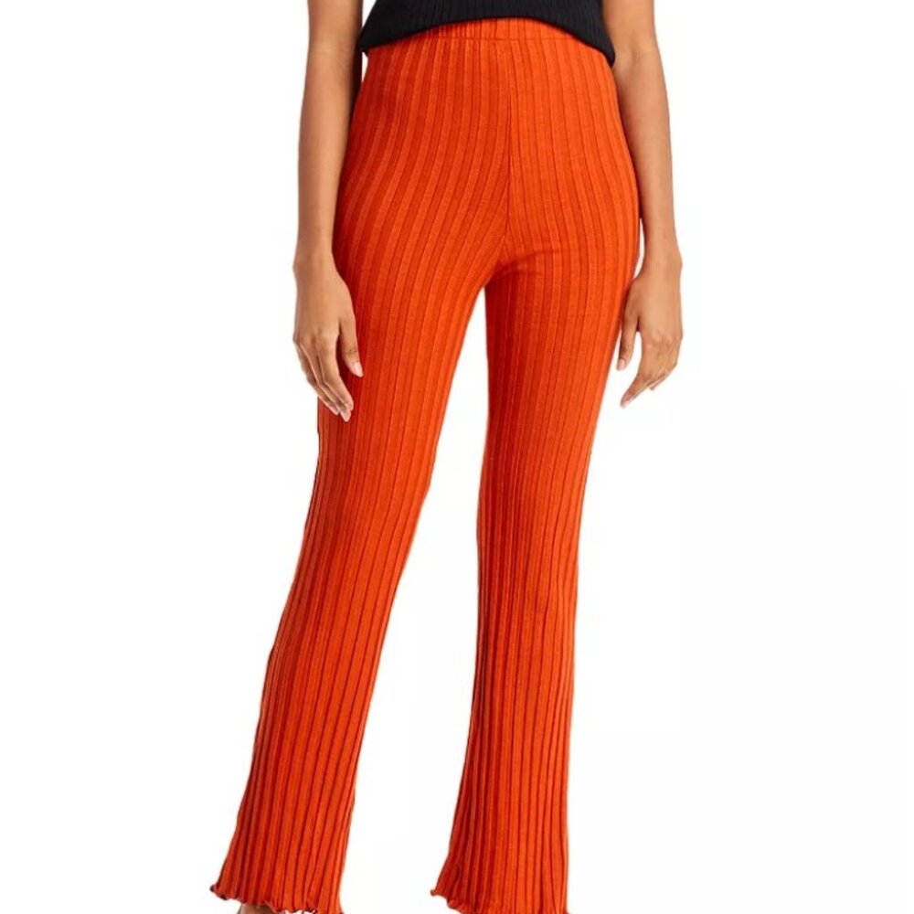 SIMON MILLER Cyrene Ribbed Knit Pants. Size S NWT